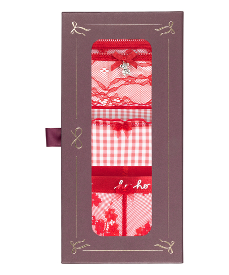 Julstringtrosa presentset, R&ouml;d