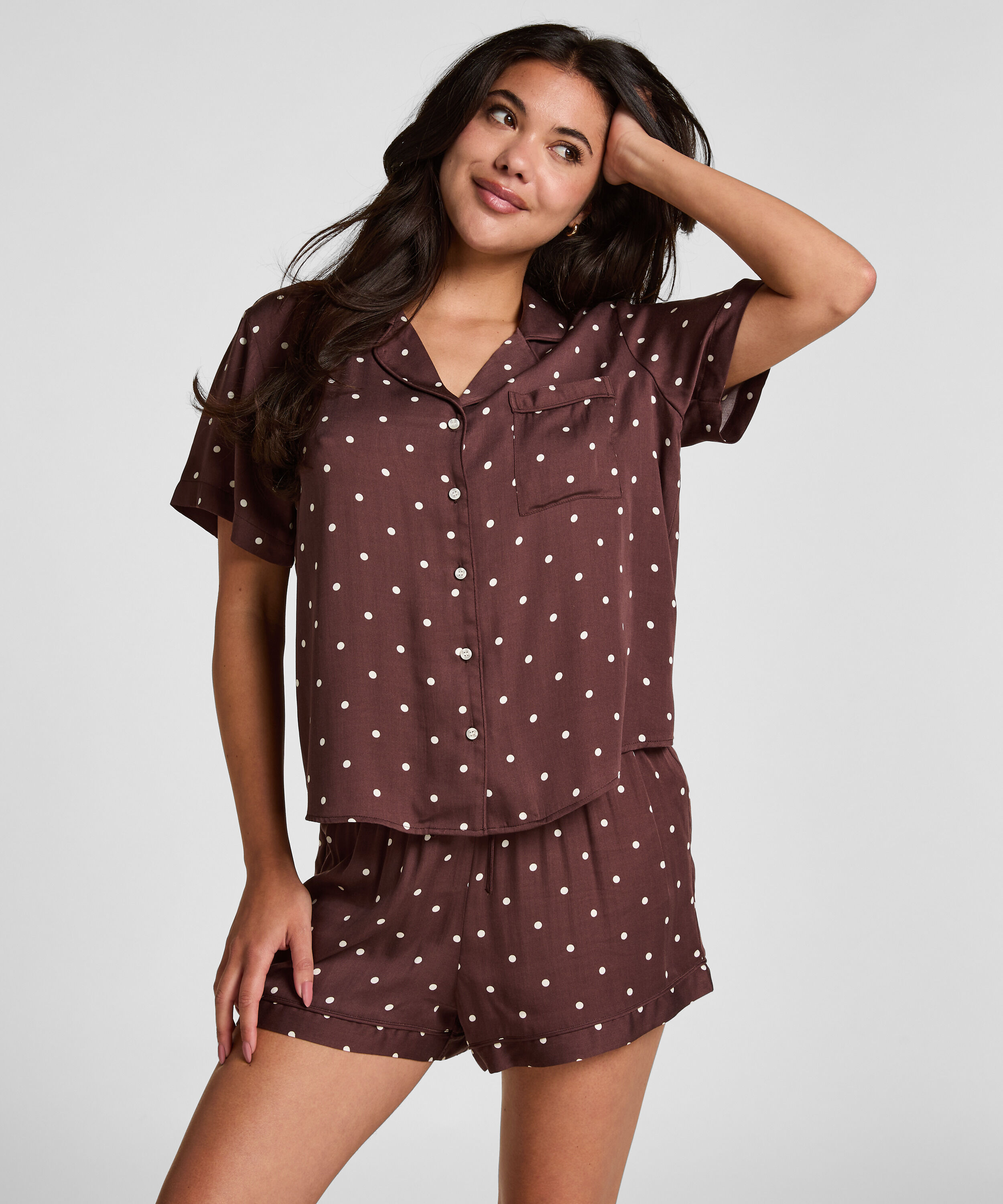 Pyjamas-shorts Satin