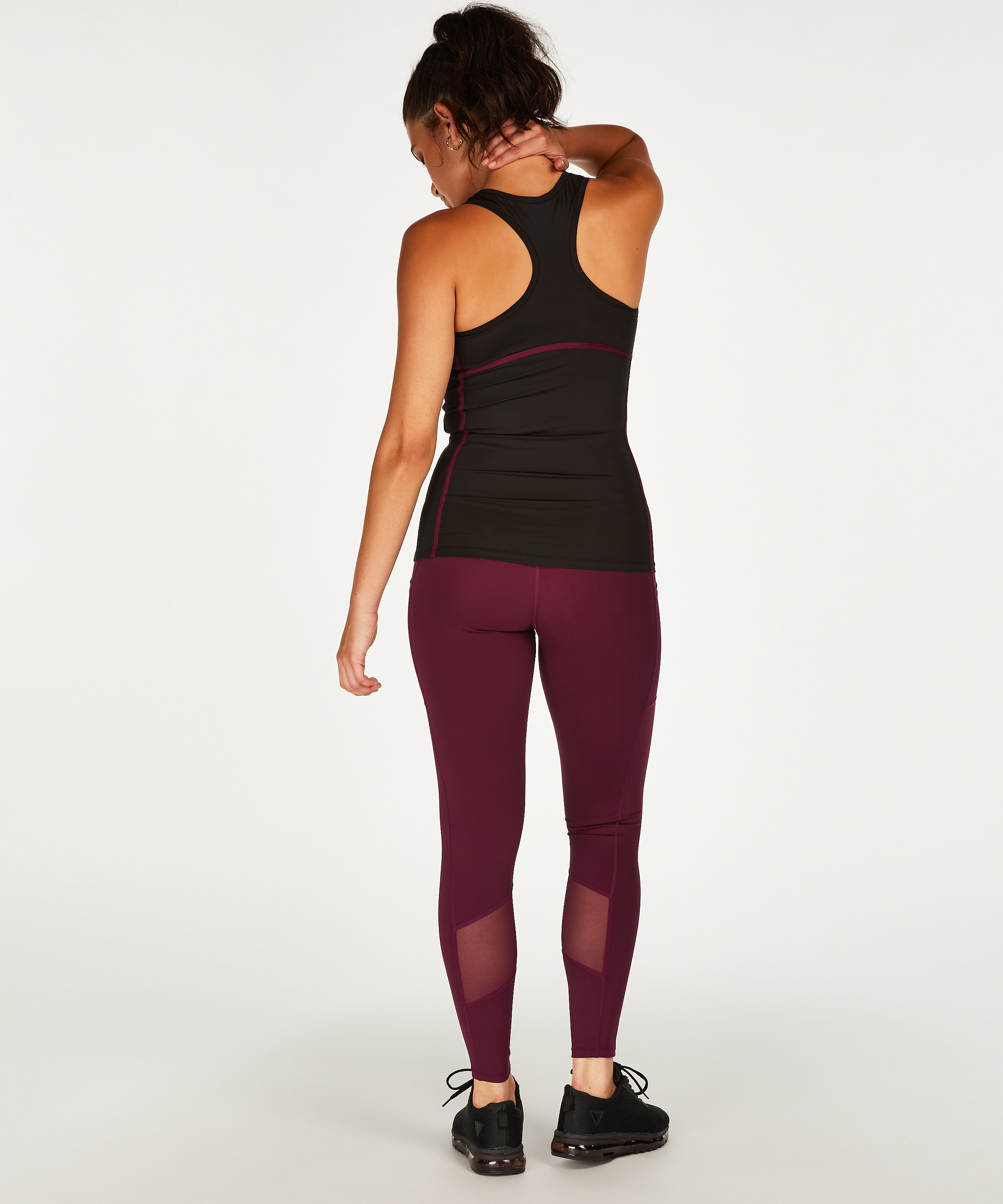 HKMX Oh My Squat sportleggings med h&ouml;g midja, Lila, main