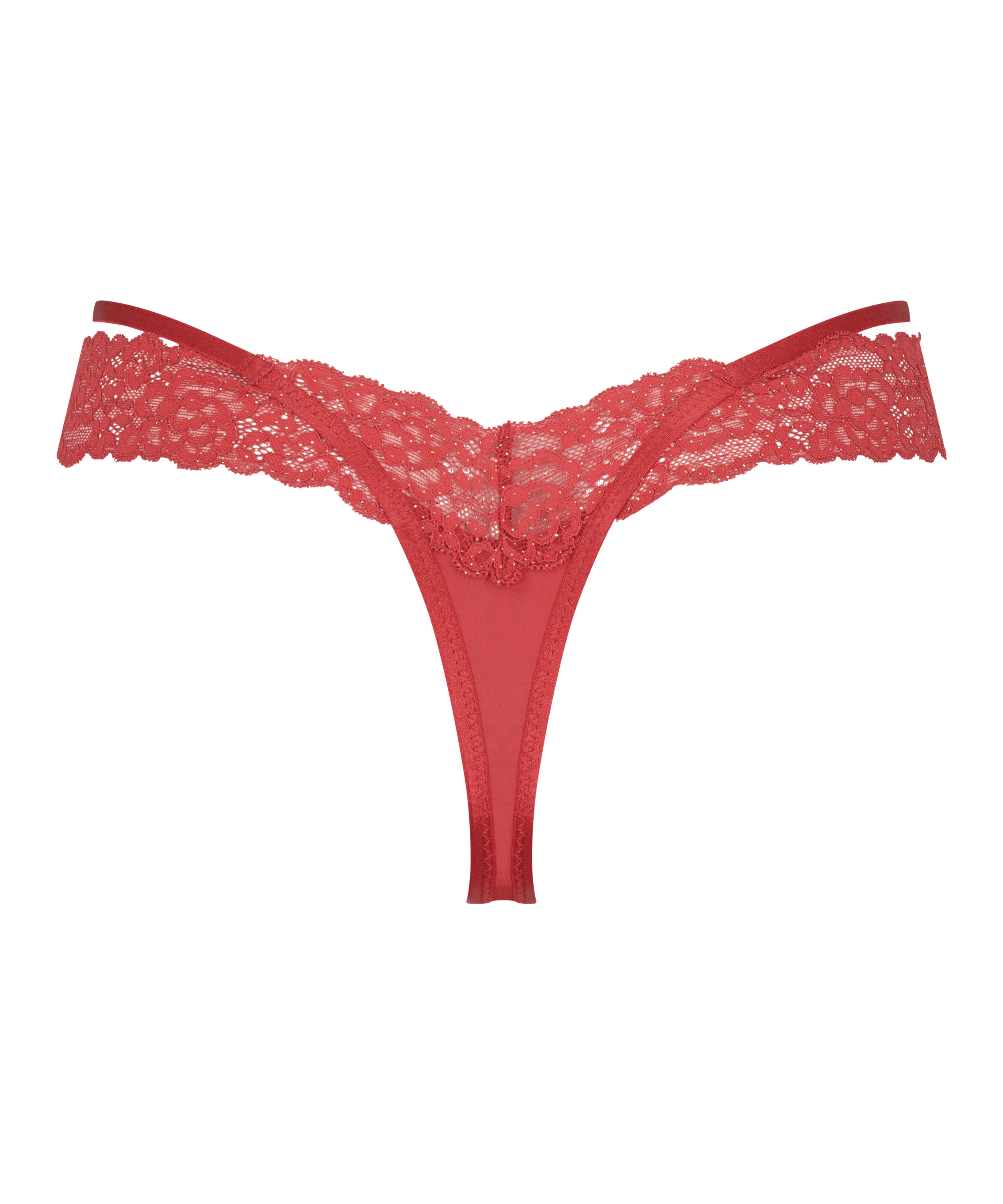 Willow l&aring;g stringtrosa, r&ouml;d, main