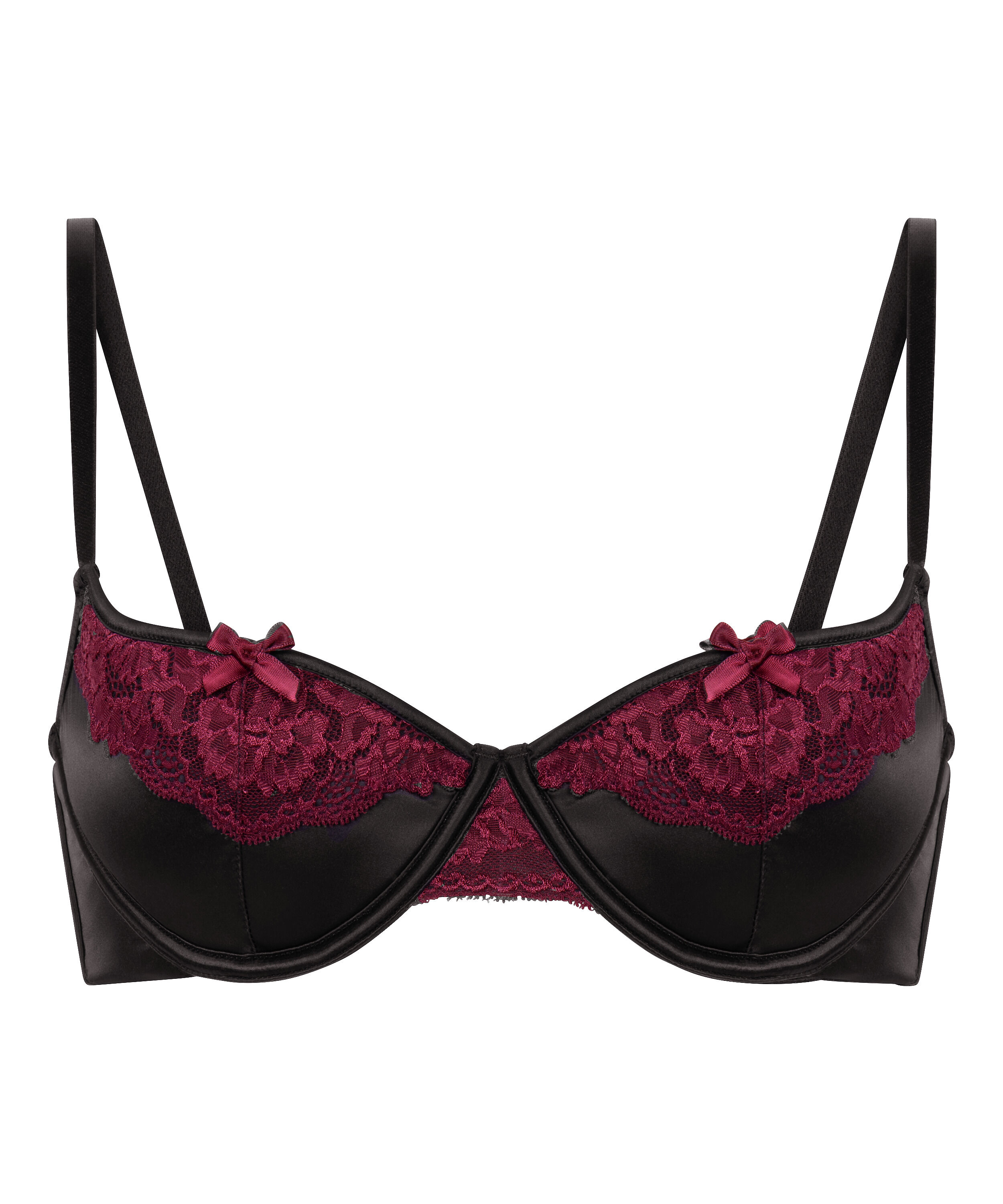 Ambra formpressad bygel-bh, Svart