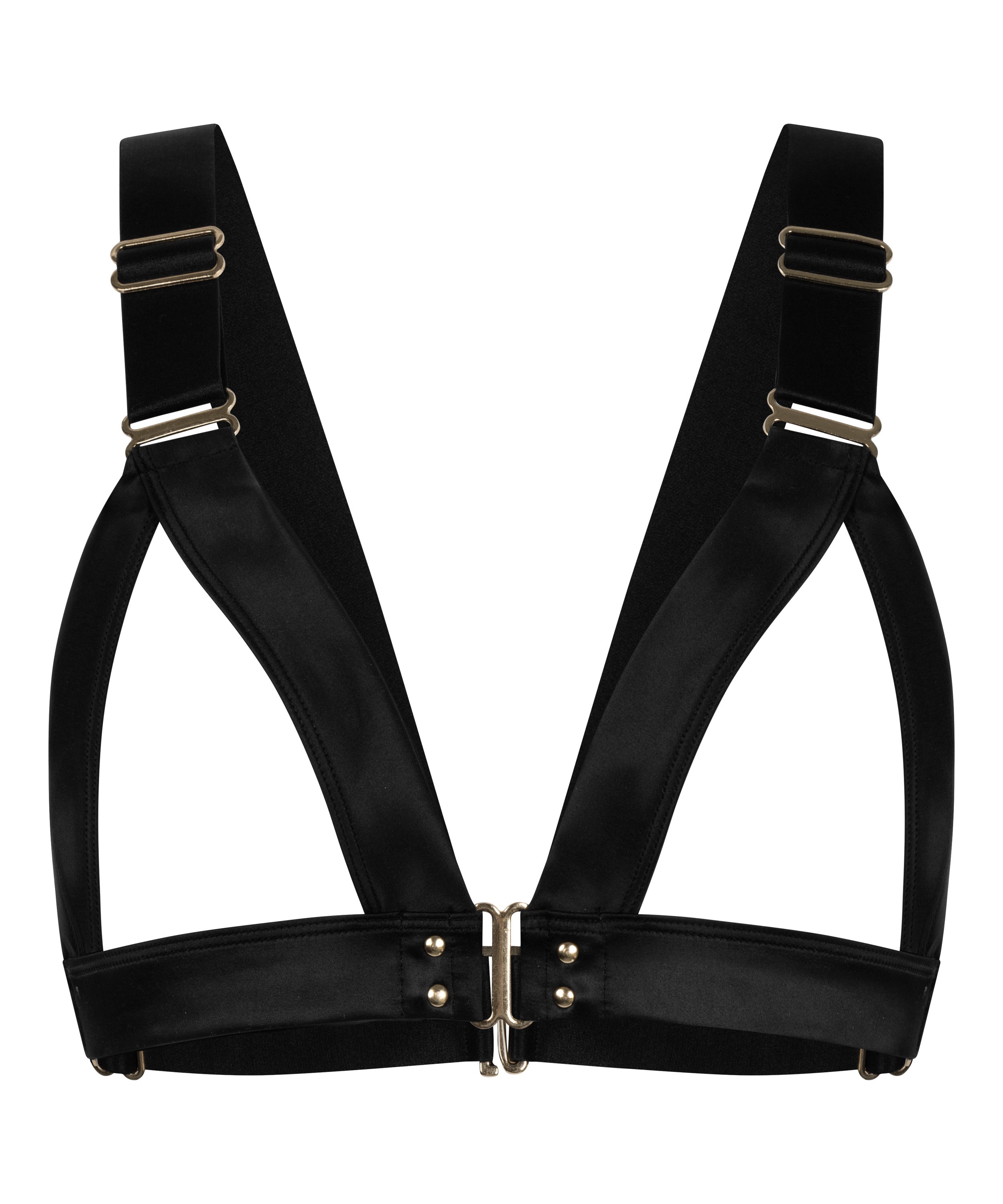 Colette öppen bralett, Svart, main