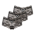 3-pack Valentina boxertrosa, Svart