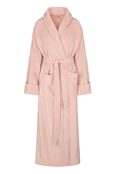 Hunkemöller Mjuk badrock i fleece dam – bild 3