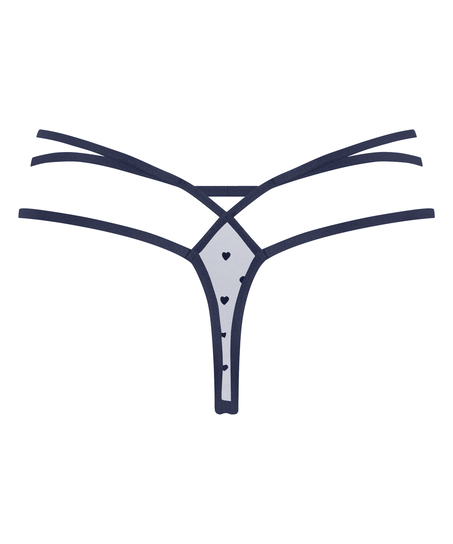 Melda stringtrosa, Blå