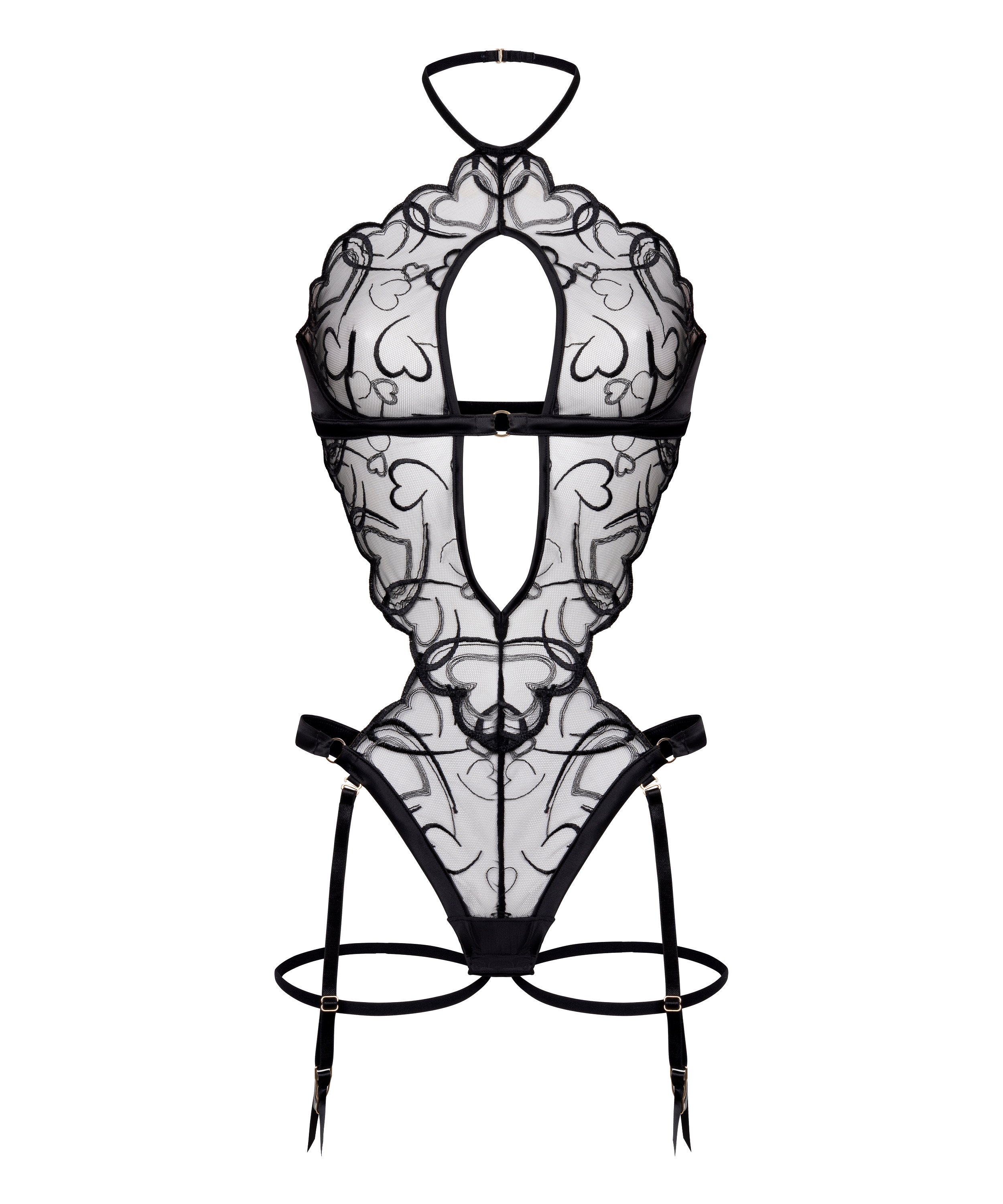 Olivia body, Svart, main