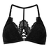 Triangle-bralette Whitney, Svart
