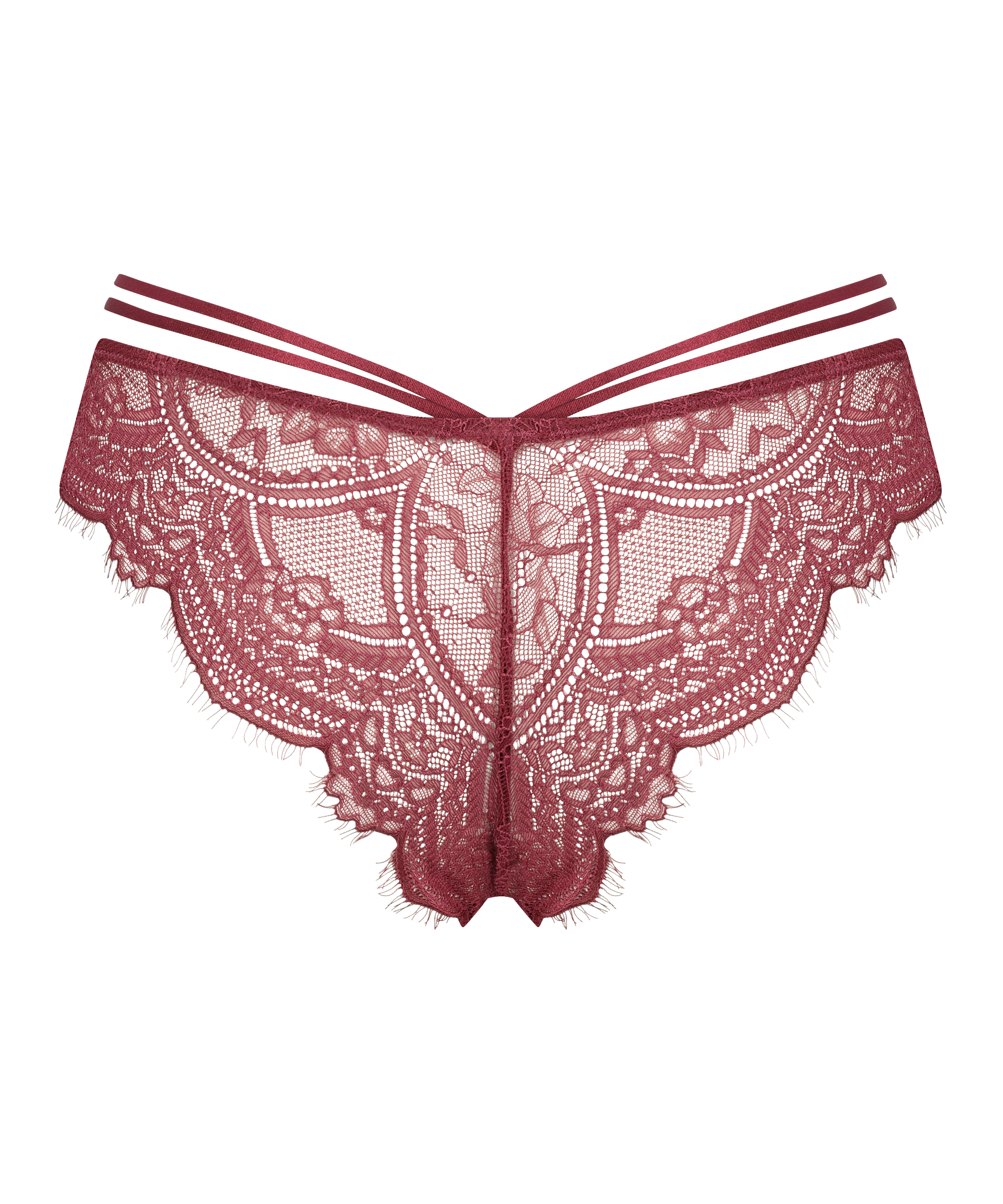 Sian högt skuren braziliantrosa, röd, main