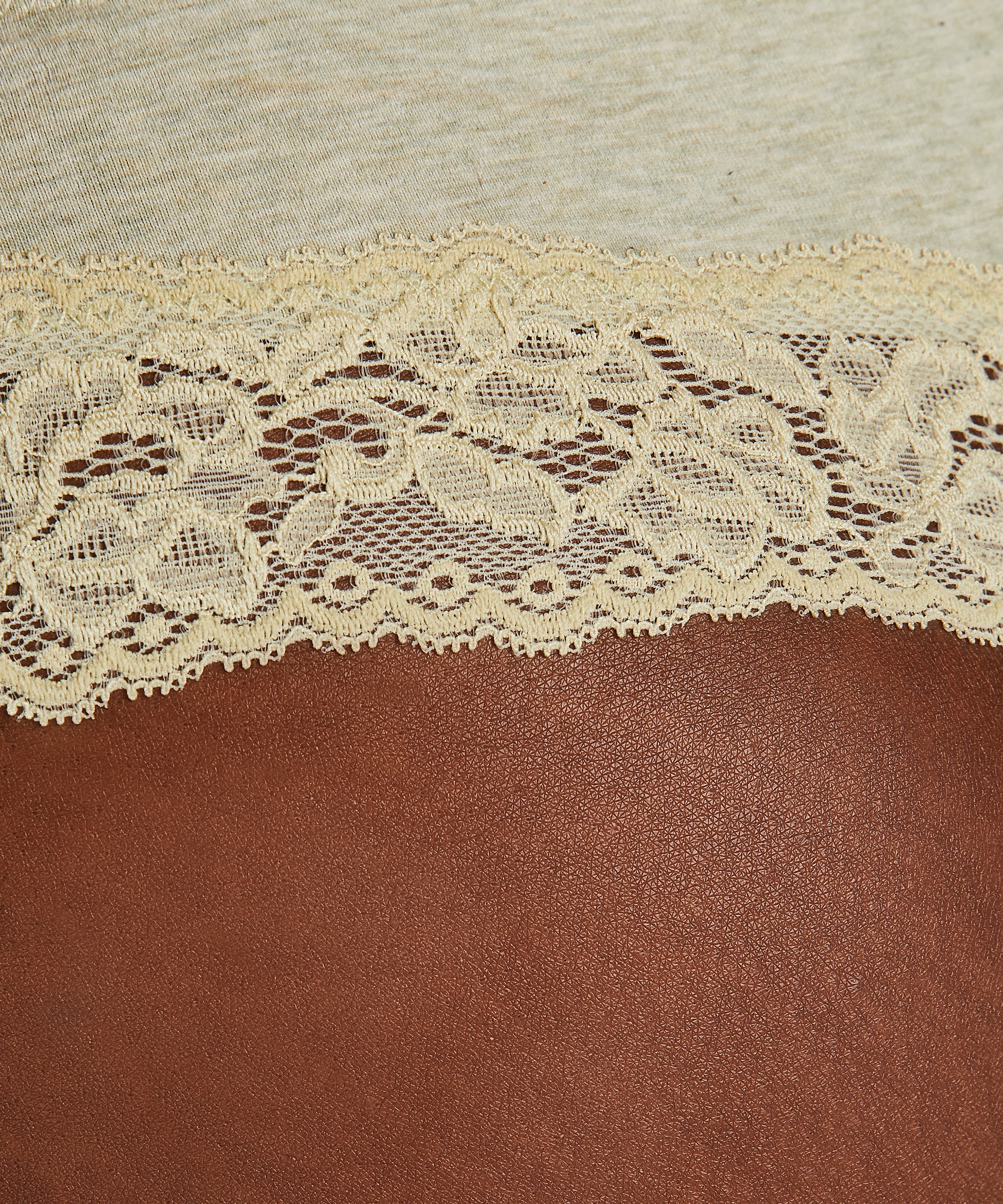 Boxer-string i bomull, grön, main