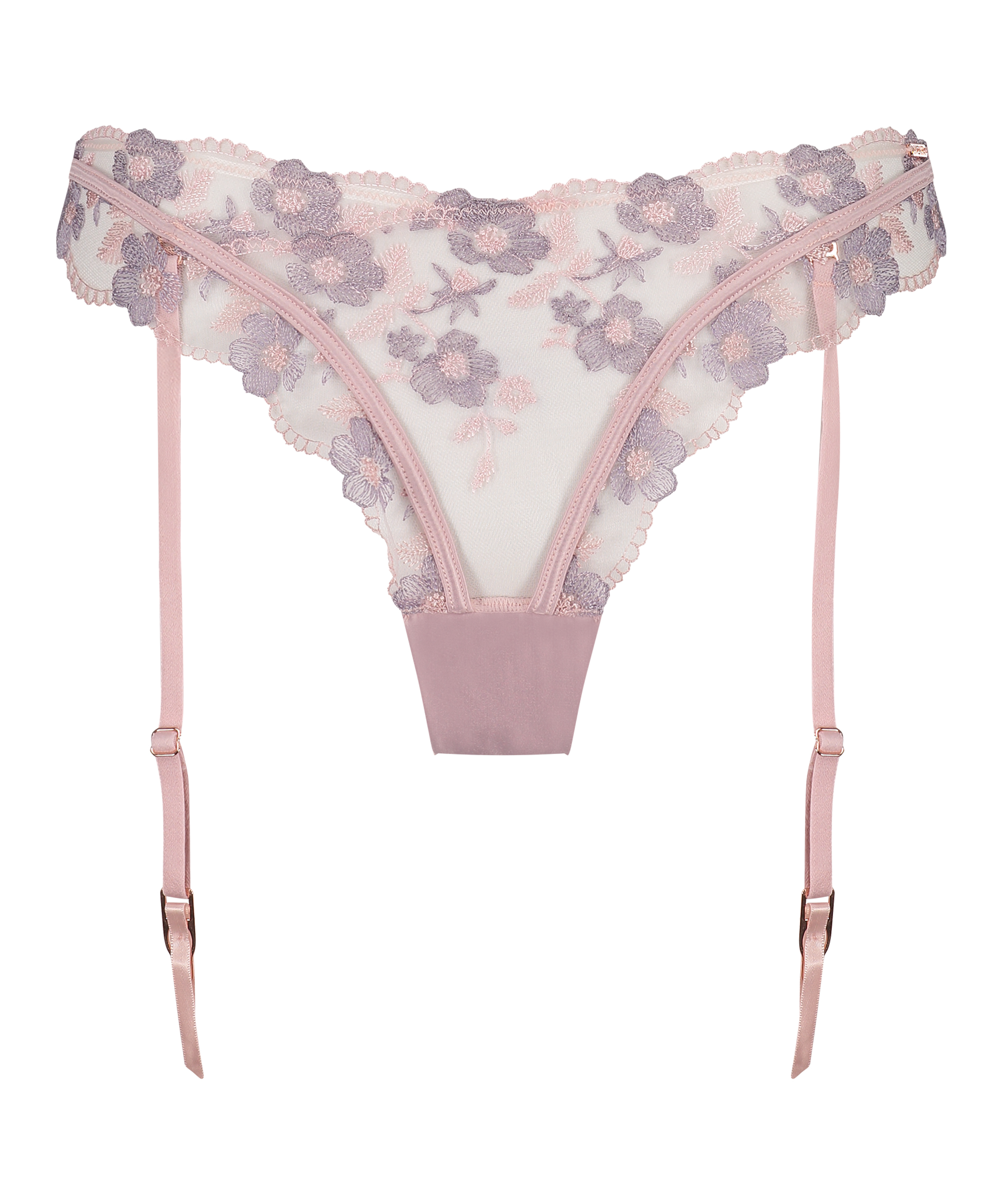 Strumpebandsstringtrosa Sofia, Lila, main