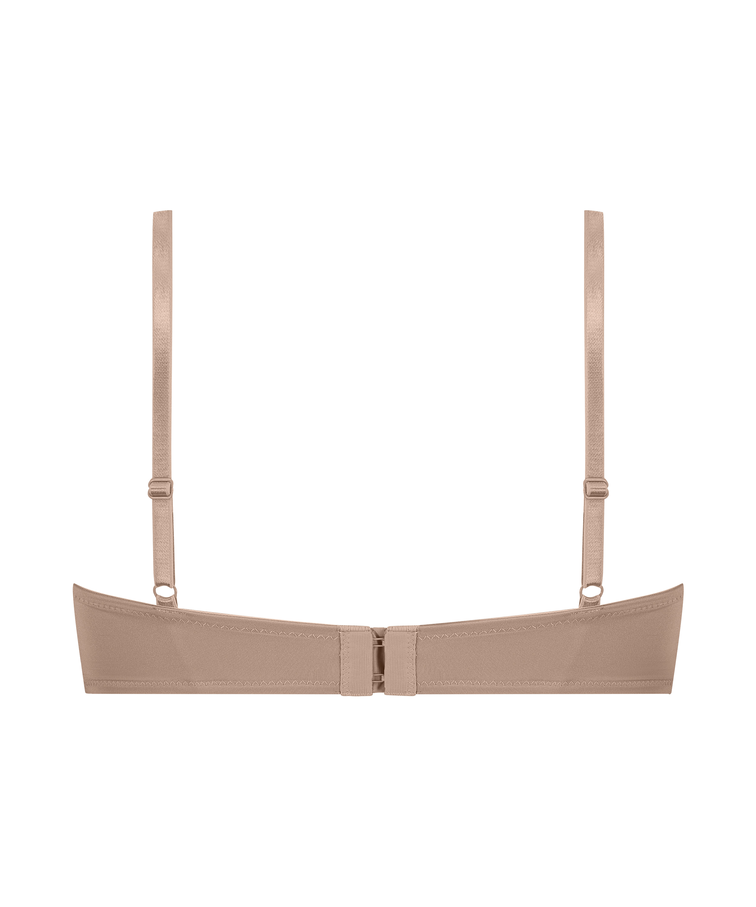 Icke formpressad longline bygel-bh Anya, Brun, main