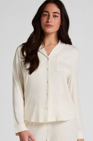 Hunkemöller Jerseybyxor Essential Vit