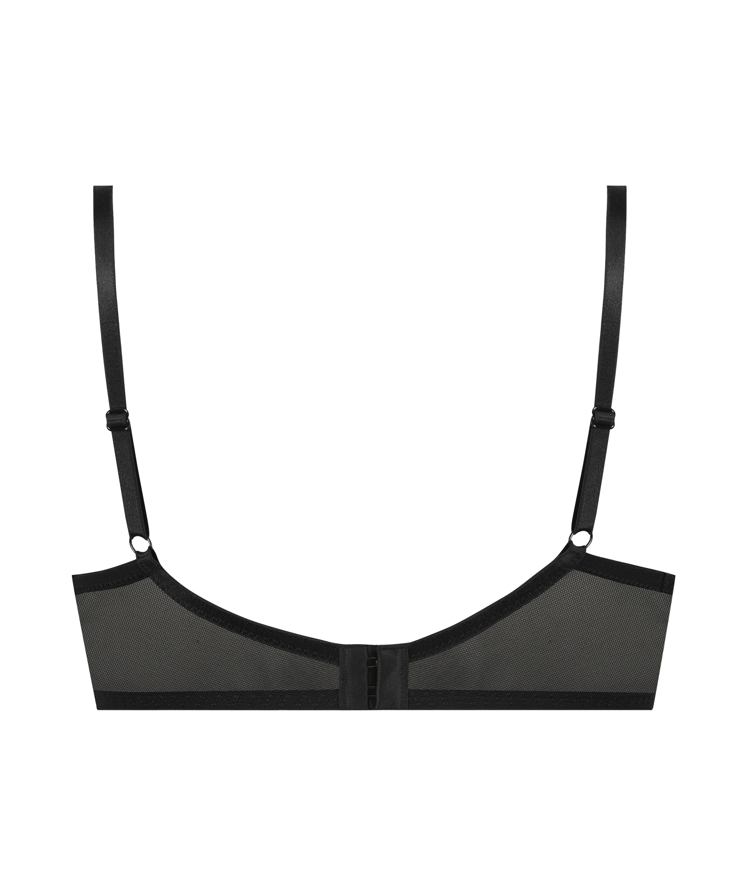 Icke-formpressad bygel-bh Liberty, Svart, main