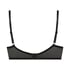 Icke-formpressad bygel-bh Liberty, Svart