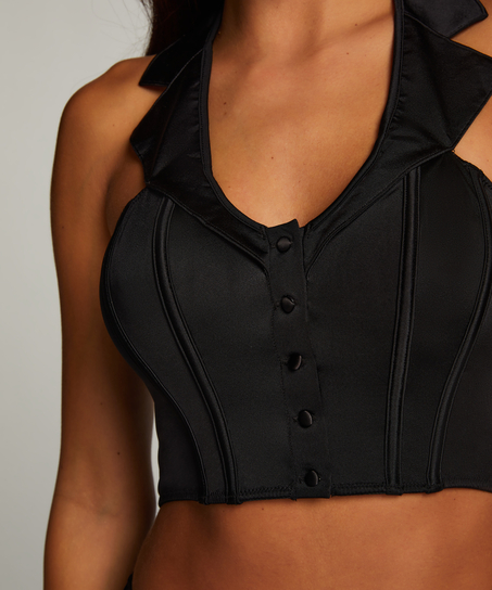 Bralette Bridget Bunny, Svart