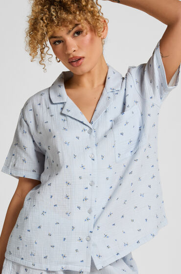 Hunkemöller Muslin-jacka Blå