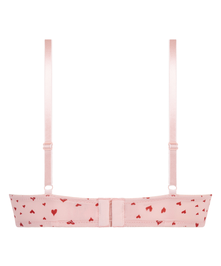 Formpressad bygel-bh Plunge, Rosa