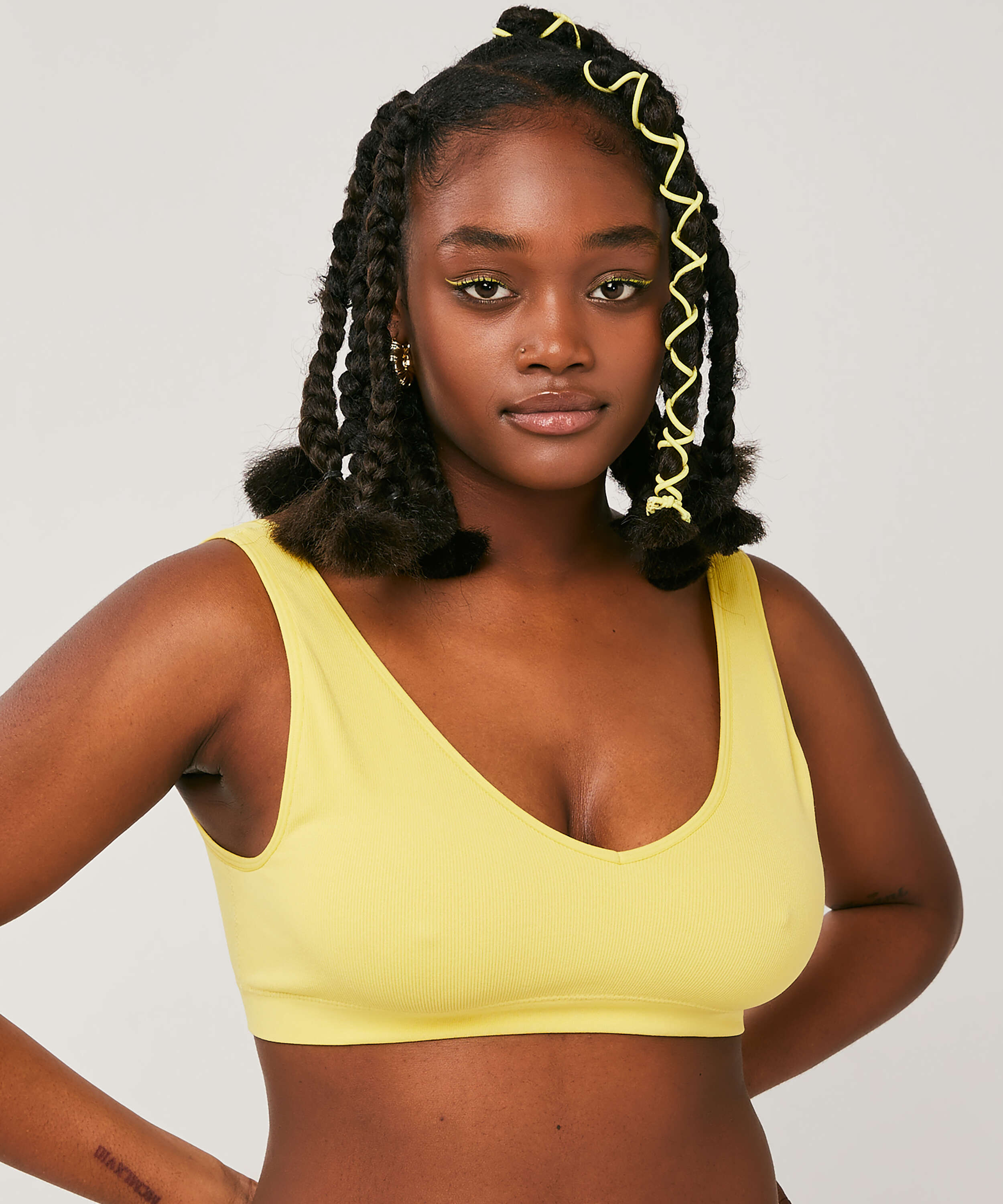 Bae bralette, Gul, main