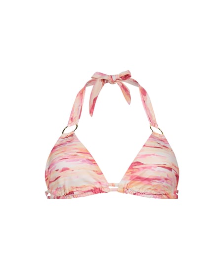 Triangel-bikiniöverdel Amalfi, Vit