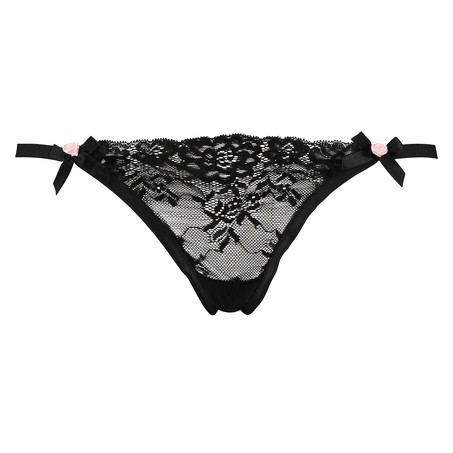 Thong Cleo tanga, Svart