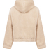 Mysig hoodie i fleece, Beige