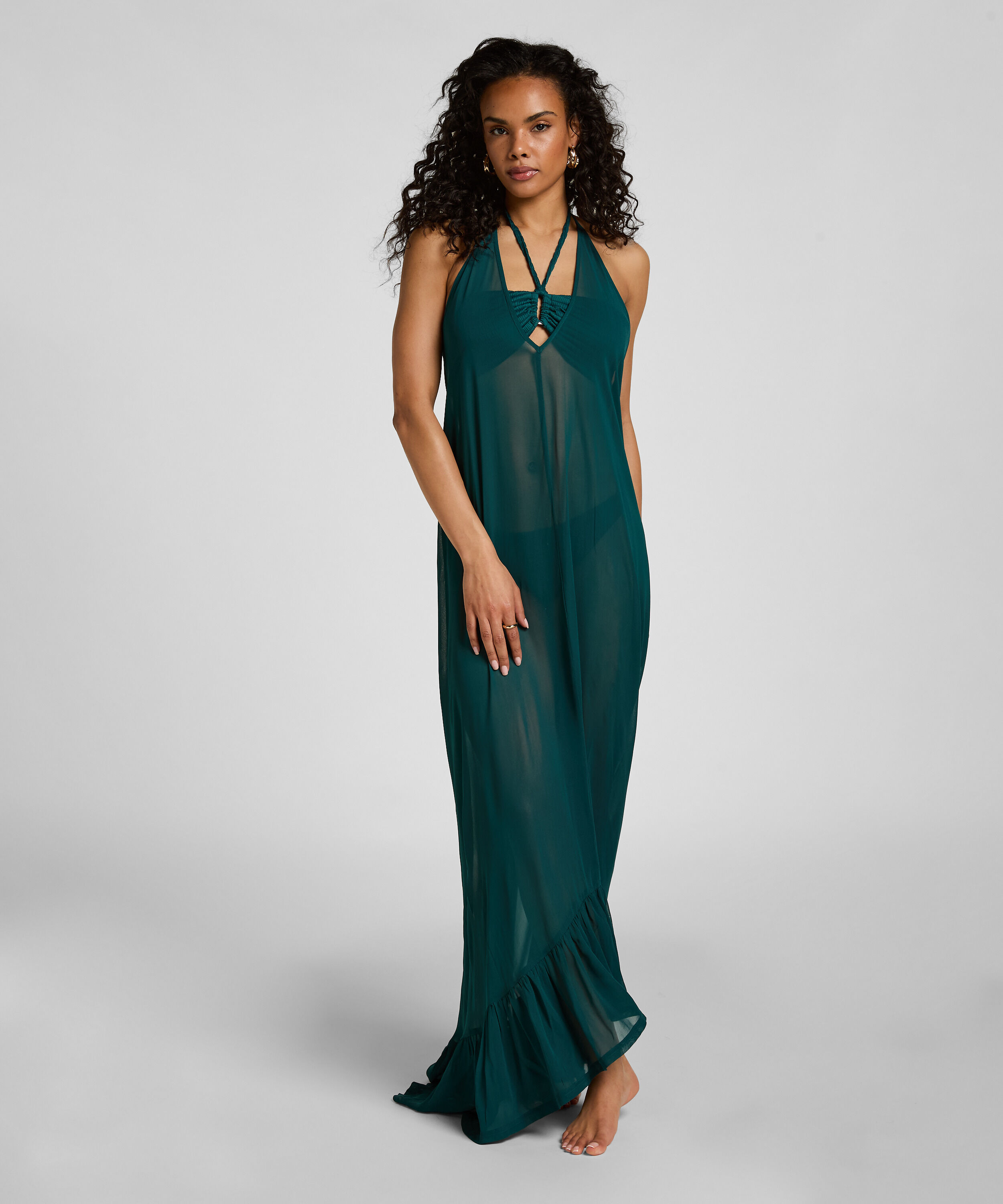 Strandklänning Glam, Grön Strandklänning Glam, Grön