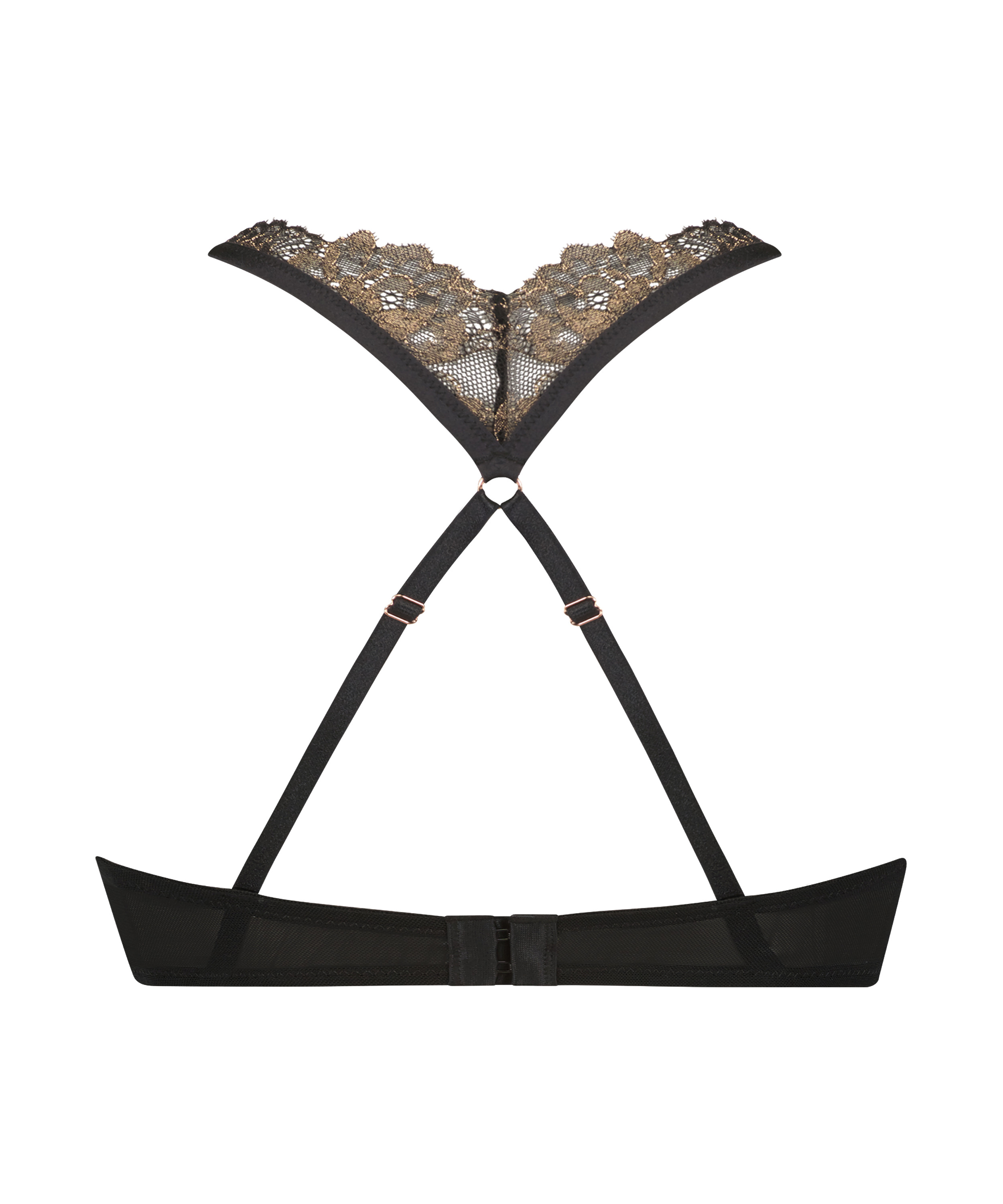 Formpressad bh utan bygel Lexi, Svart, main