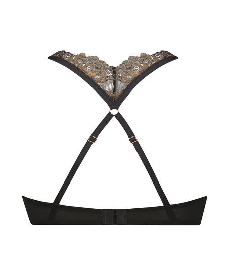 Formpressad bh utan bygel Lexi, Svart