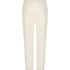 Mysiga mjukisbyxor i fleece, Vit