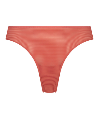 Brazilian-trosa Invisible Stripe Mesh, röd