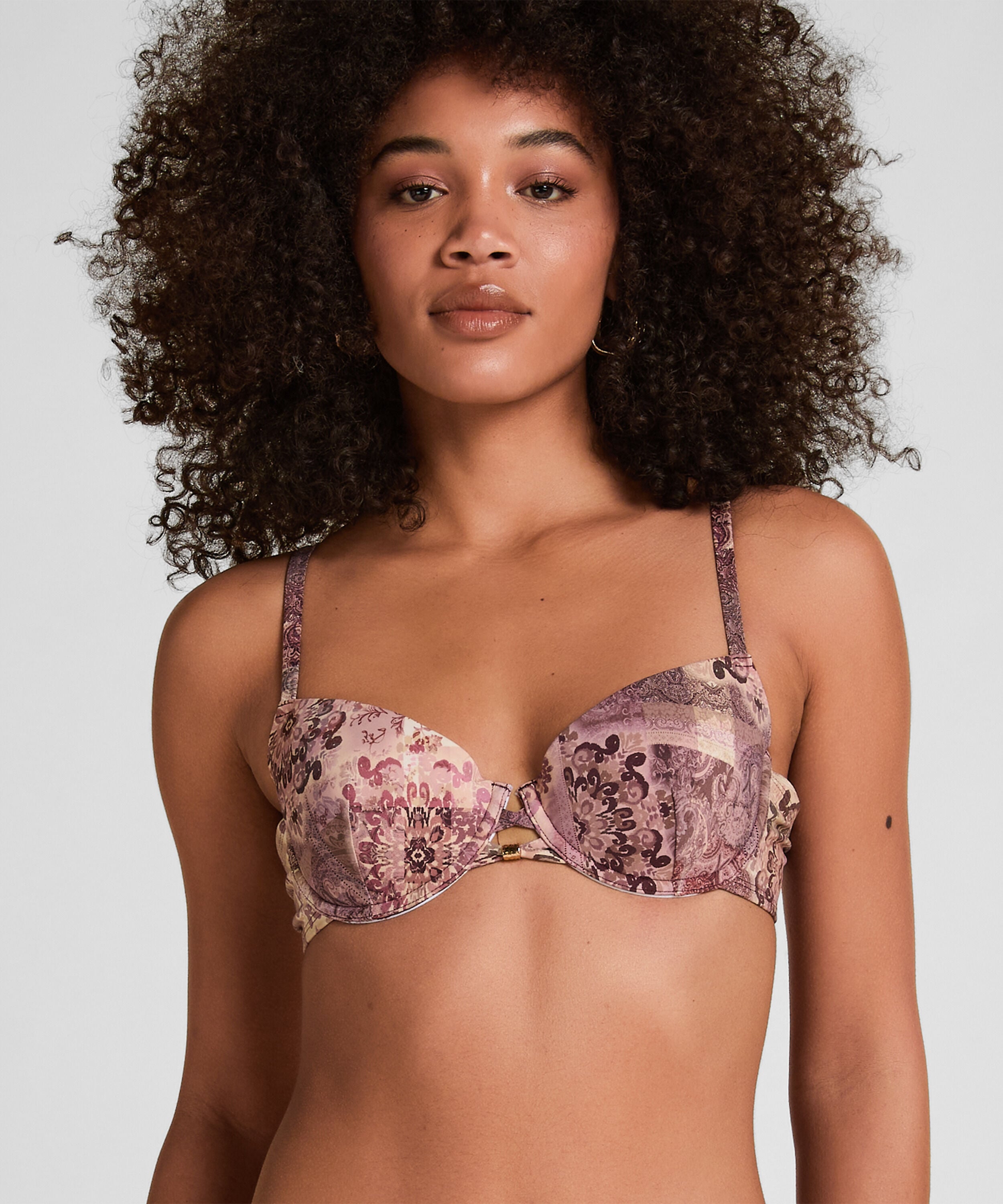 Vadderad BikiniTop med Bygel Ibiza, Lila Vadderad BikiniTop med Bygel Ibiza, Lila