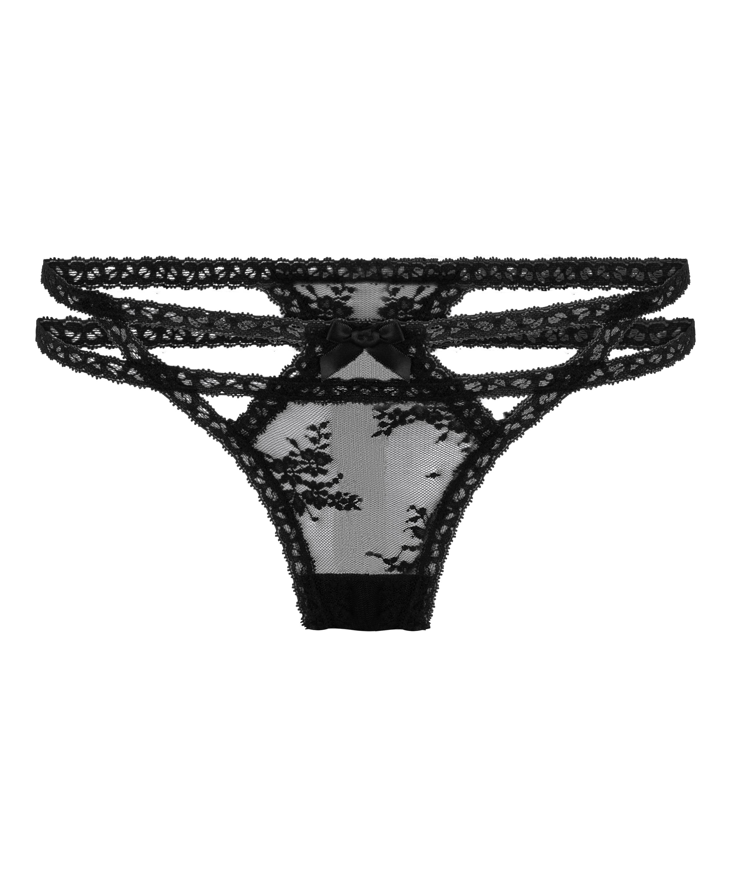 Irina stringtrosa, Svart, main