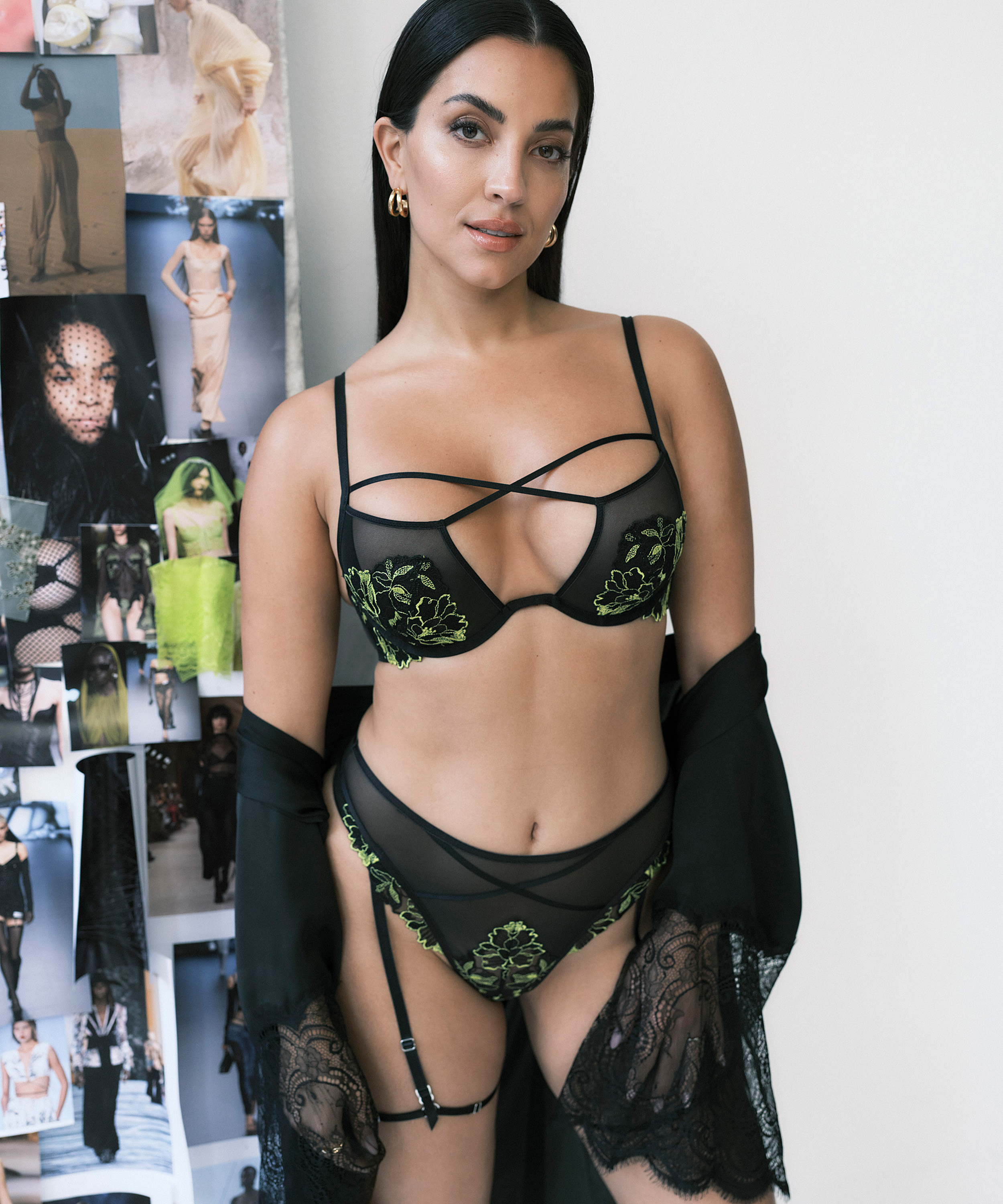 Icke formpressad bygel-bh Feyre, Svart, main