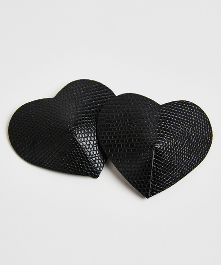 Private Nipple covers Snake, Svart