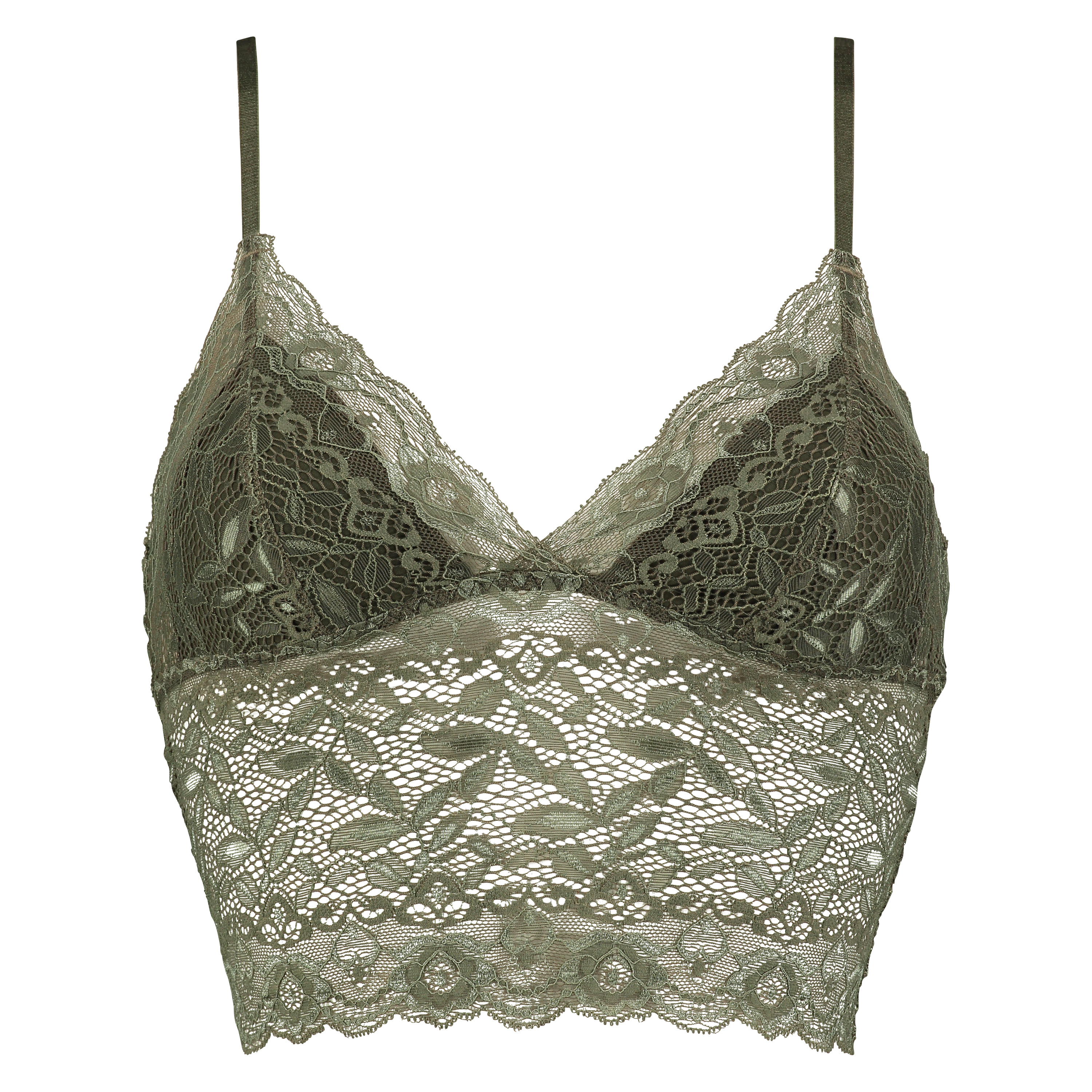 Bralette longline Fancy, Gr&ouml;n, main