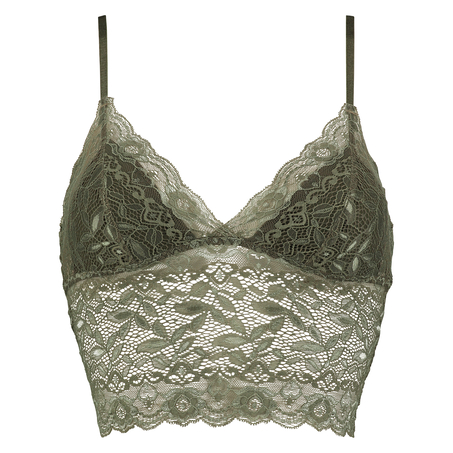 Bralette longline Fancy, Gr&ouml;n