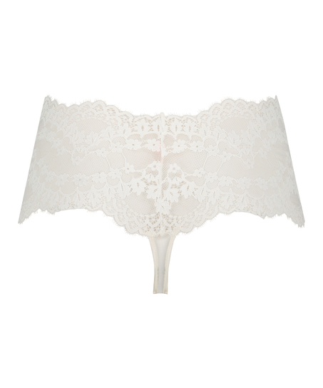 ﻿Boxerstringtrosa Daisy, Vit