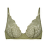 Icke-formpressad bygel-bh Cecile, Gr&ouml;n