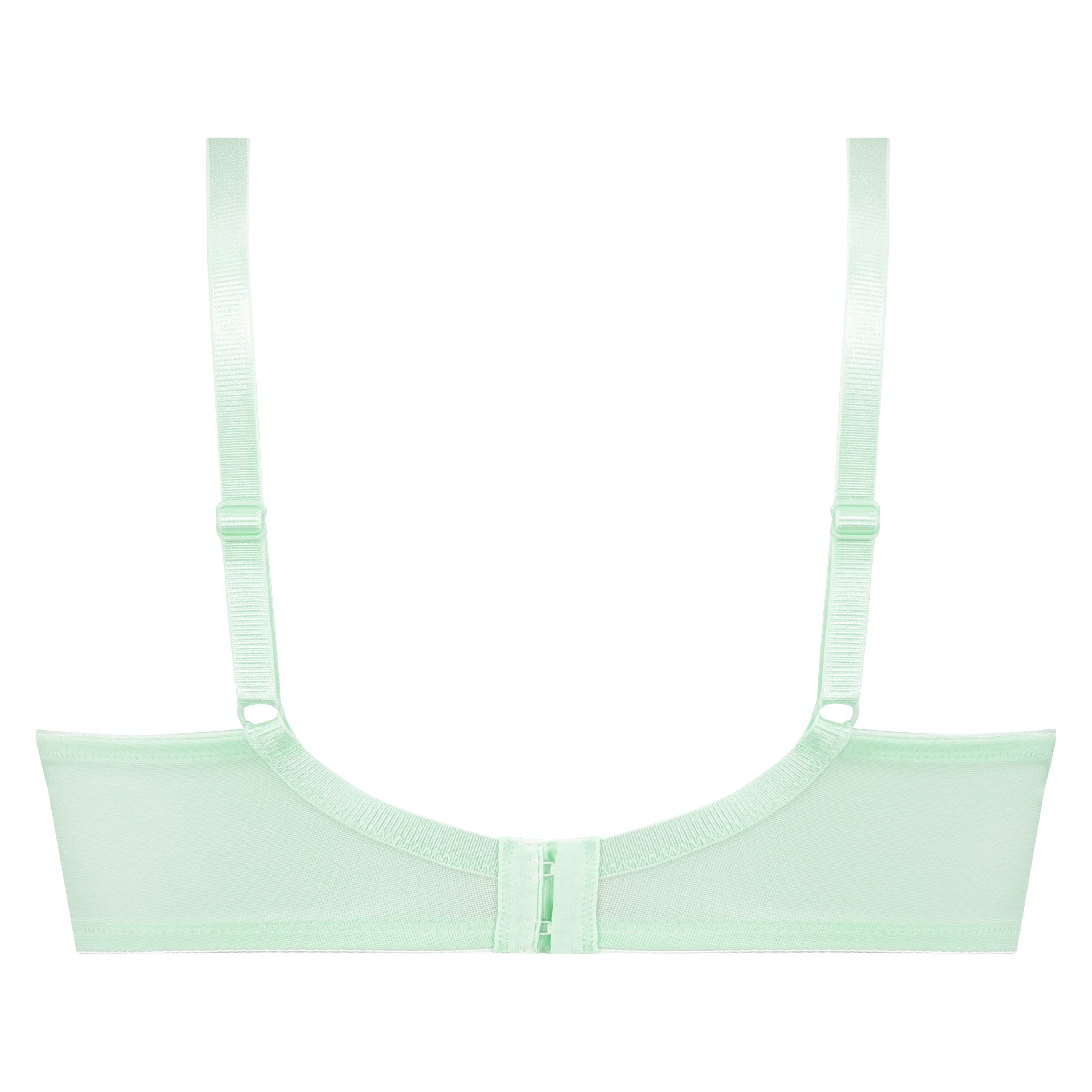 Icke-formpressad minimizer-bh med bygel Nina, Grön, main