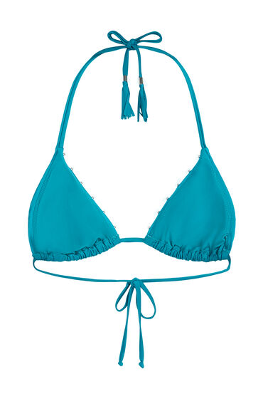 Hunkemöller Triangel-bikiniöverdel Aqua bikiniöverdelar dam – bild 2