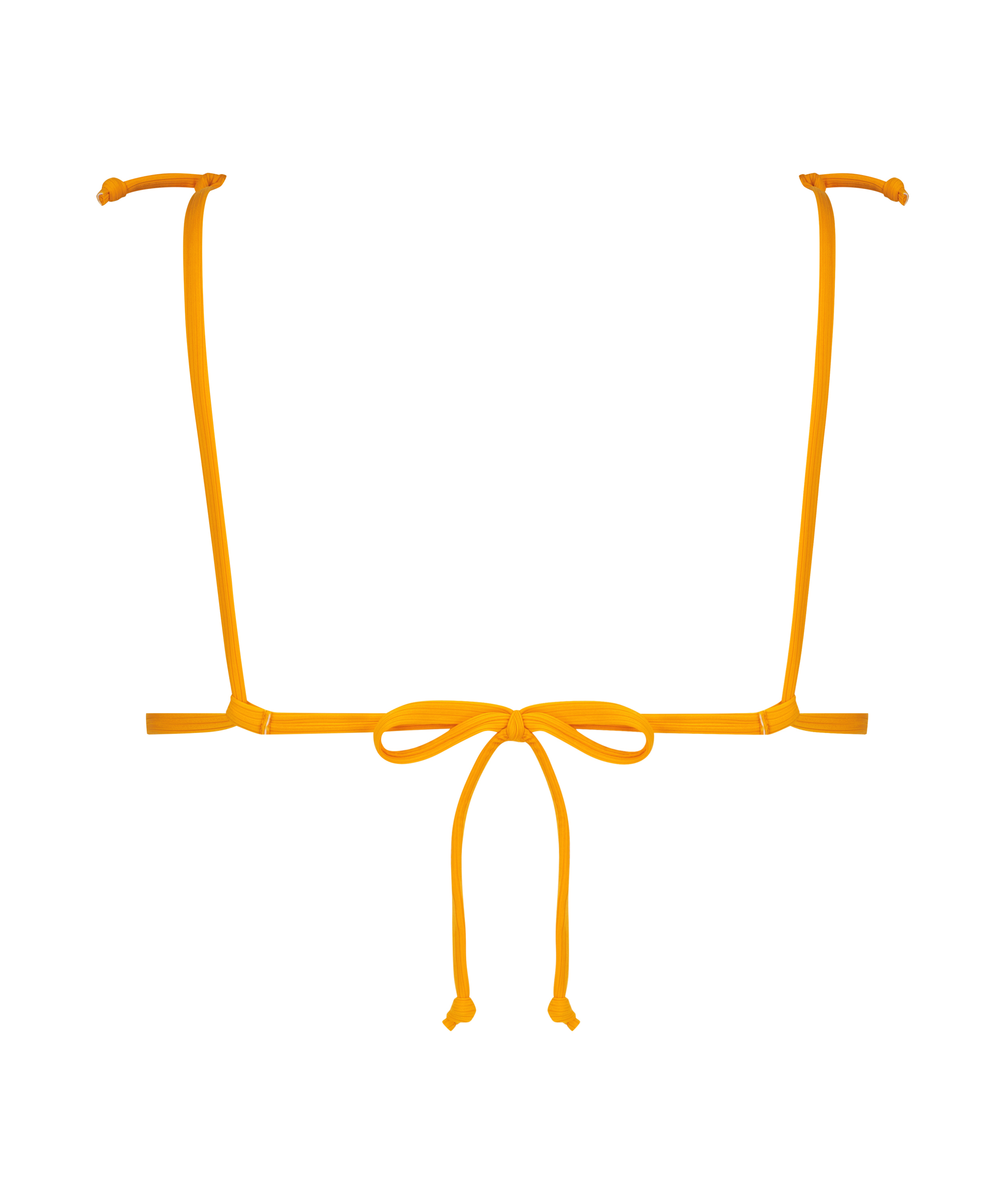 Texture triangel-bikiniöverdel, Svart, main