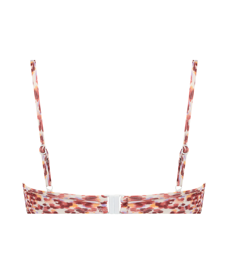 Formpressad bikini&ouml;verdel med bygel Tobago, Vit