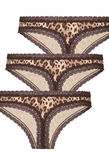 Hunkemöller Multipack Bomullsstrings trosor dam – bild 2