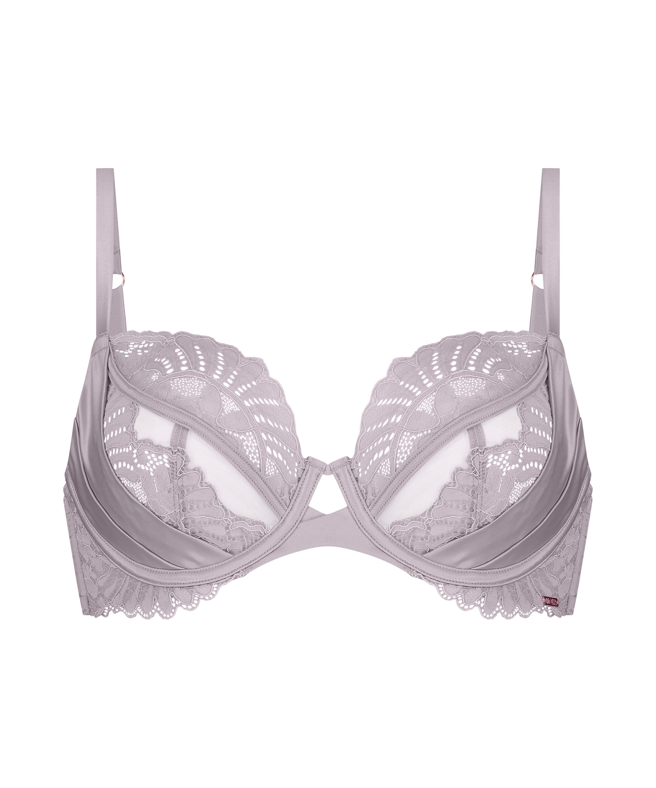 Icke-formpressad bygel-bh Almendra, Lila, main