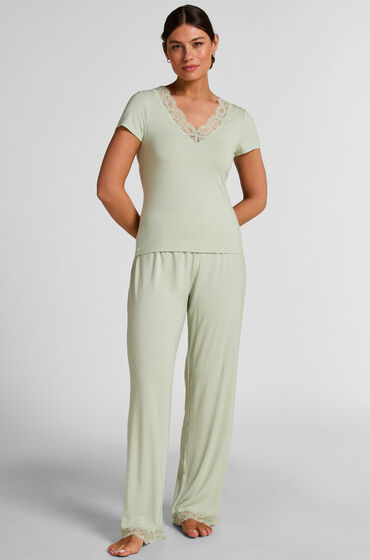 Hunkemöller Nana pyjamasset Grön