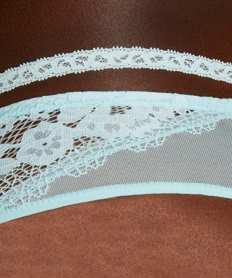 Ayla boxer thong, blå