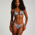 Cheeky Tanga Bikiniunderdel Doha Zebra, Vit