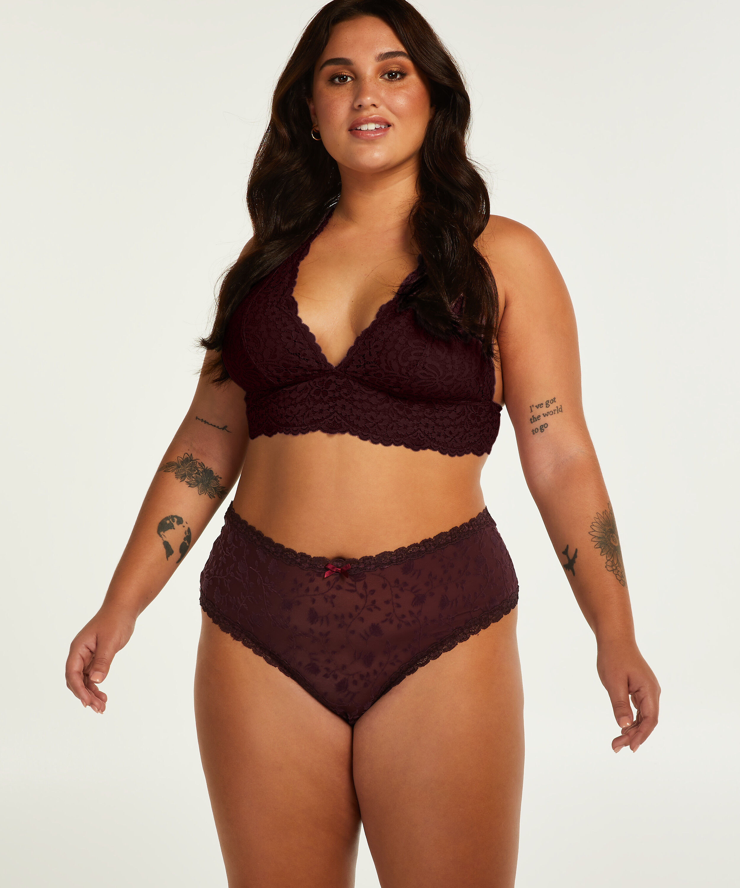 Brazilian V-shape Curvy, Röd
