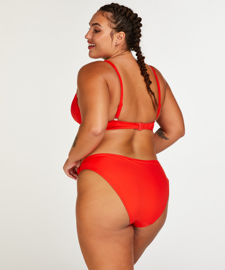 Sardinia formpressad bikini-bh med bygel, röd