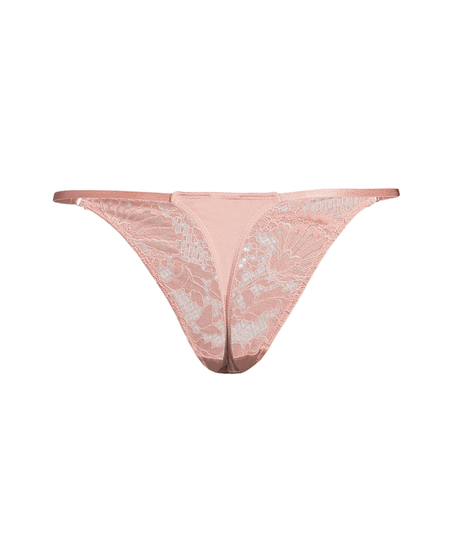 Essie h&ouml;gt skuren stringtrosa, Lila